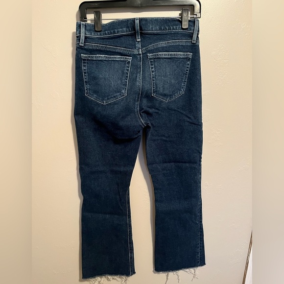 Loft High Waist Flare Crop Jeans - Picture 8 of 12